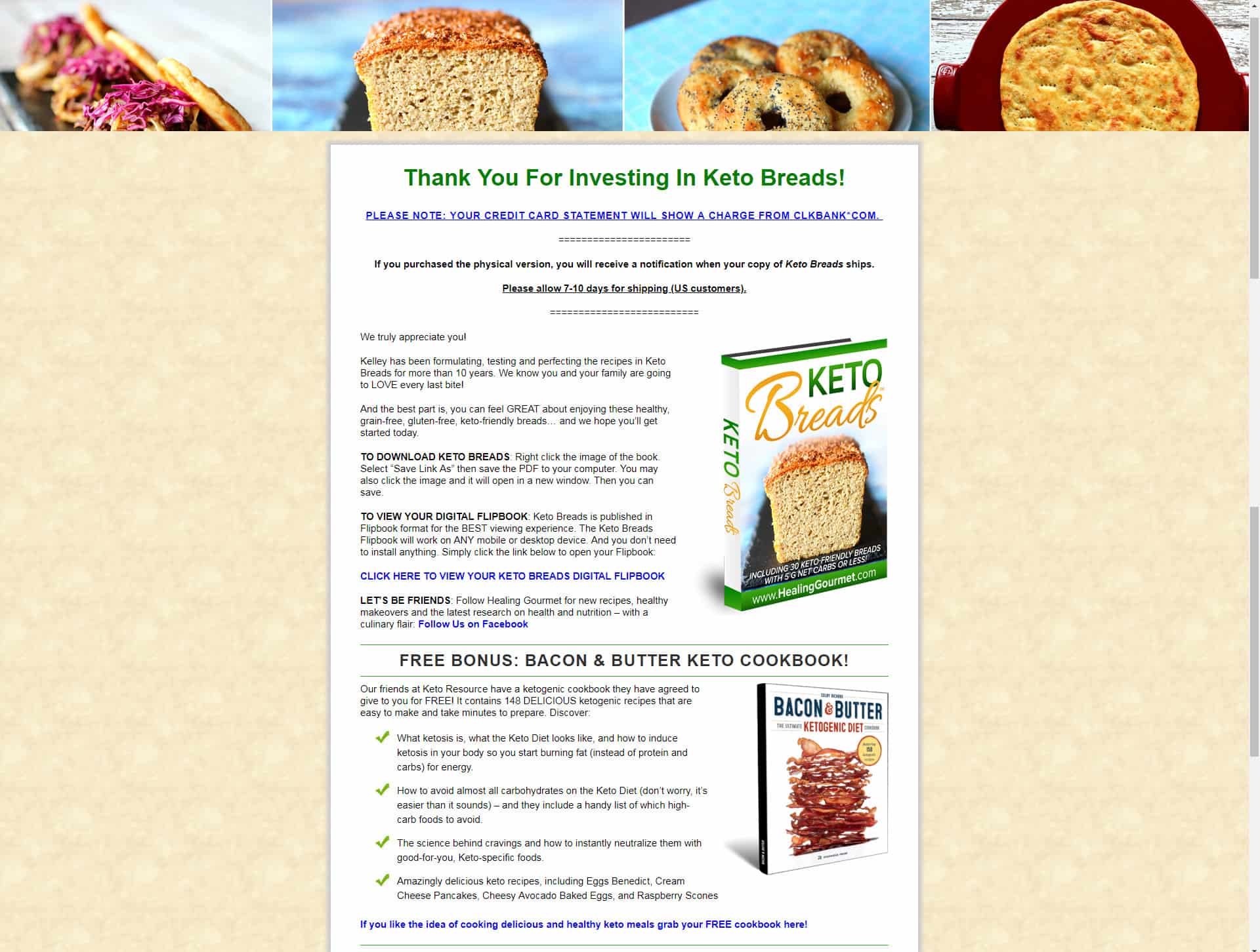 Kelley Herring's Keto Breads Download Page